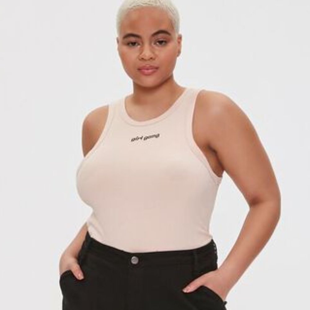 FOREVER 21 | Plus Size Girl Gang Tank Top
